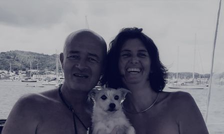 Sandra aux Tuamotus - octobre 2015